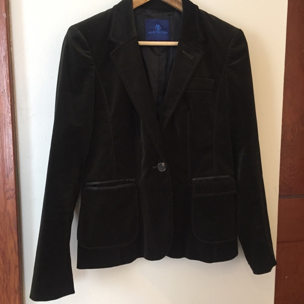 Martin + Osa Velvet Blazer
